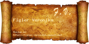 Figler Veronika névjegykártya